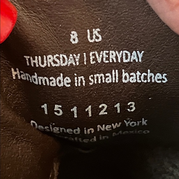 Thursday Boot Company Leather Chelsea Booties - Picture 6 of 8